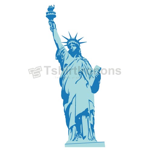 Statue of Liberty T-shirts Iron On Transfers N8072 - Click Image to Close